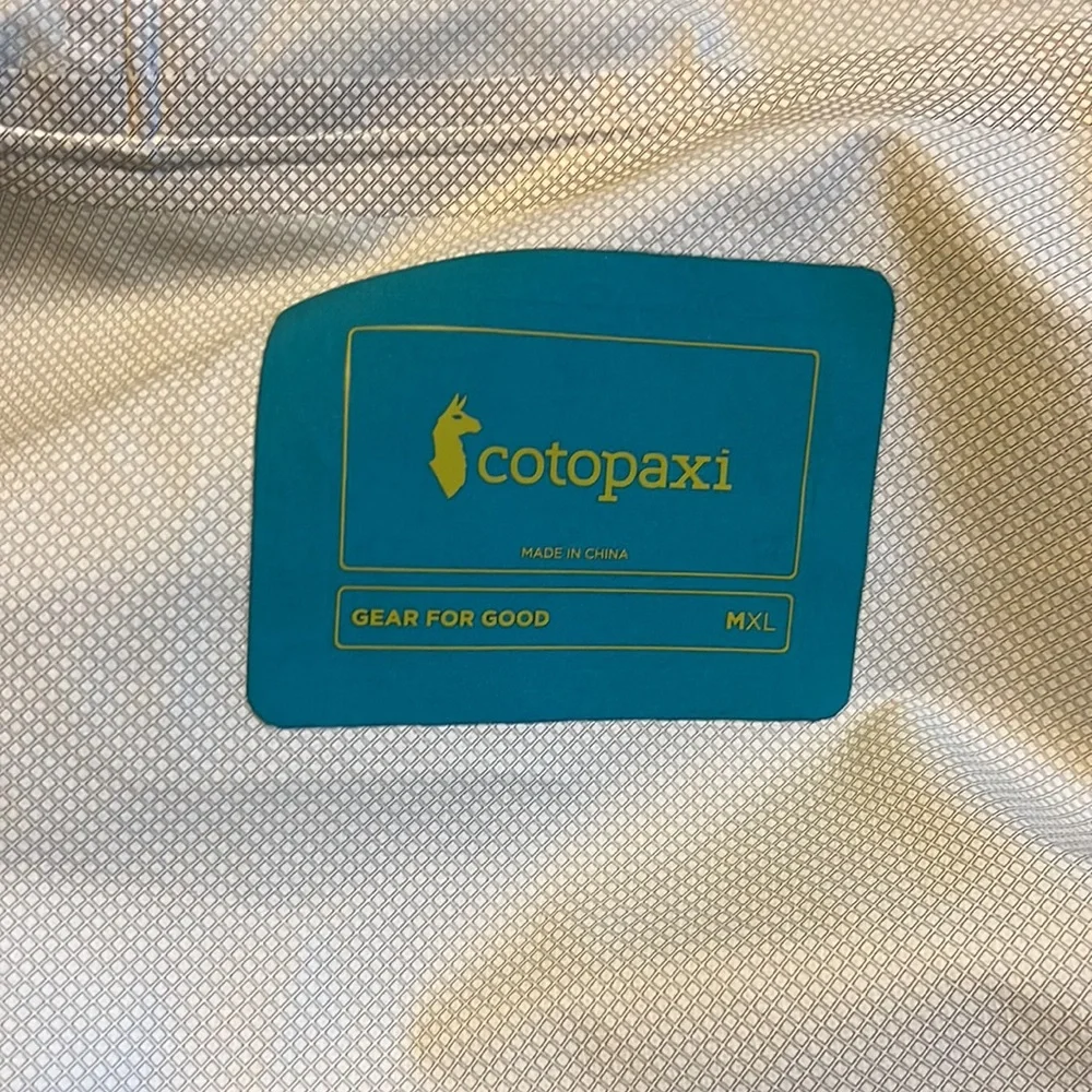 Cotopaxi Cielo Rain Jacket “Mineral Blue” Mens XL NWT - Picture 5 of 11